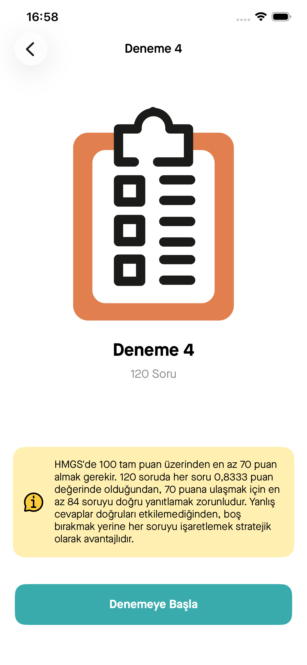 Deneme Detay